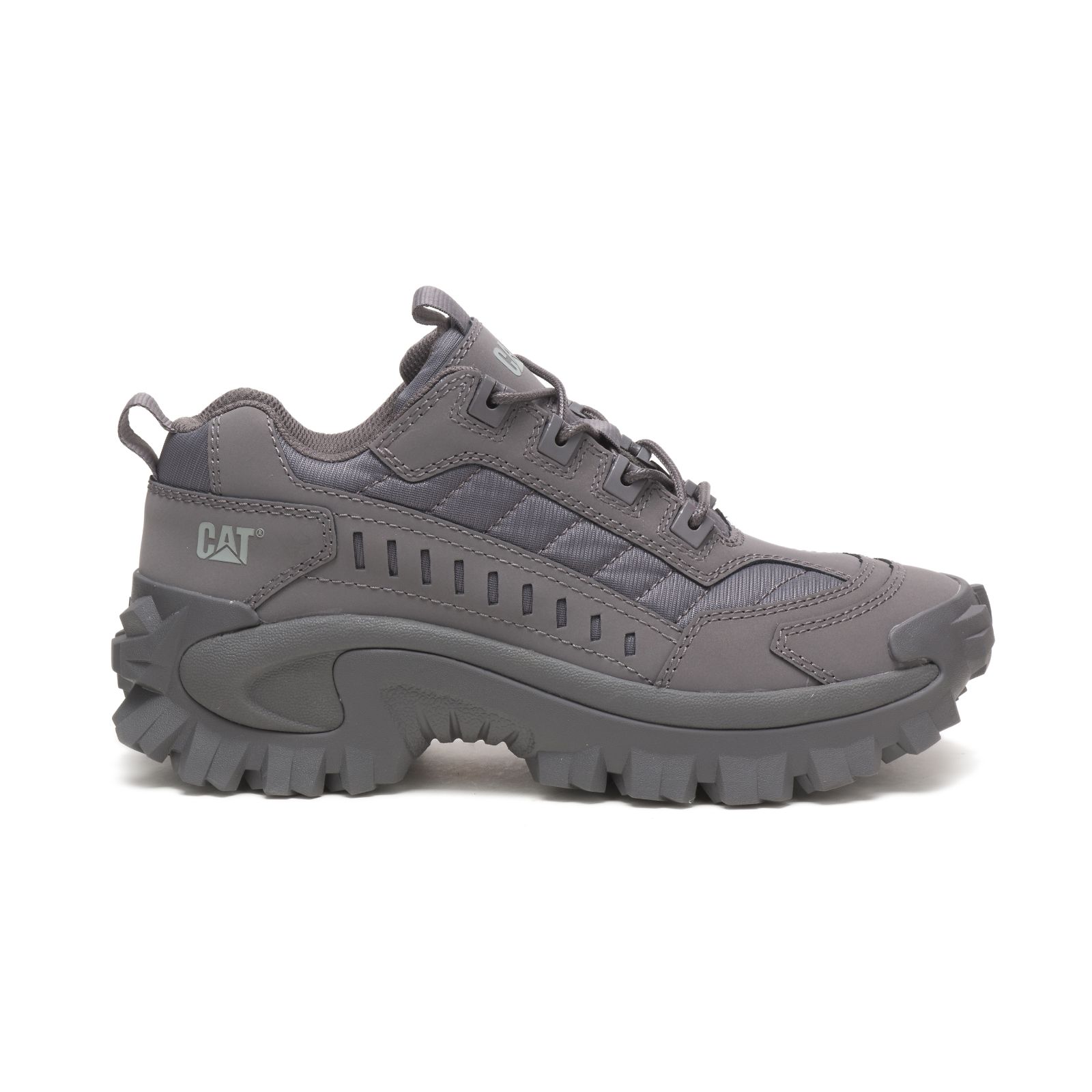 Caterpillar Intruder - Mens Casual Shoes - deep grey - NZ (082UEQAWZ)